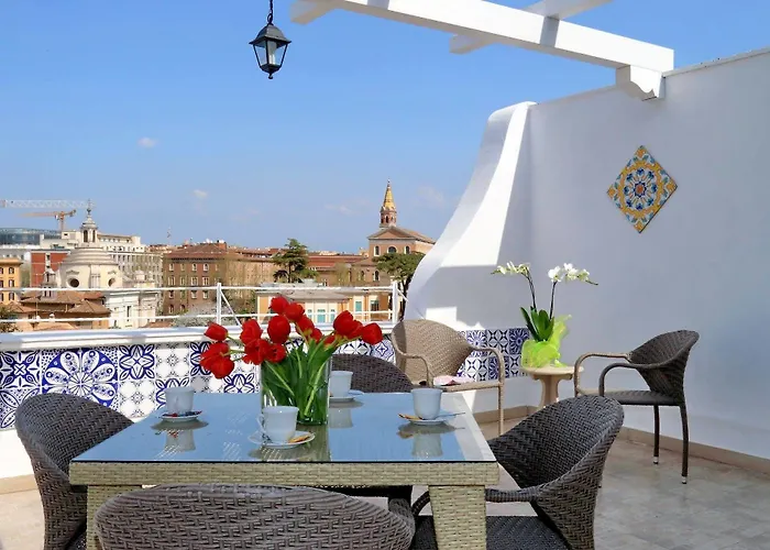 Appartement Penthouse With Panoramic Terrace At The Colosseum *