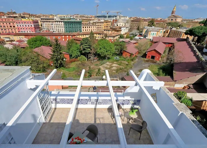Penthouse With Panoramic Terrace At The Colosseum * Rome